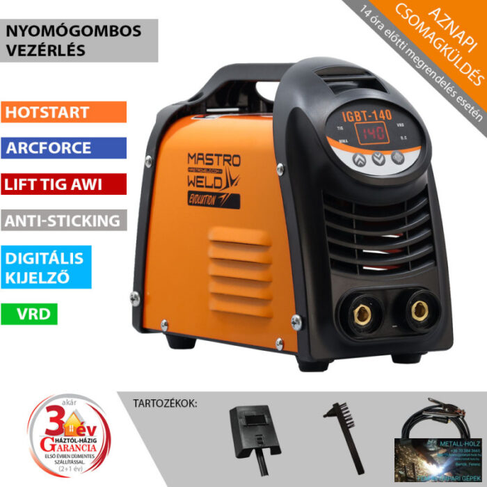 001140F IGBT-140 HEGESZTŐ INVERTER (MMA) - Image 1