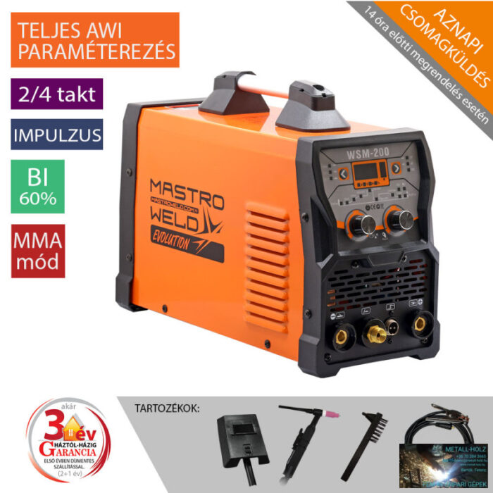 WSM-200 F DC HEGESZTŐ INVERTER (DC-AWI) - Image 1
