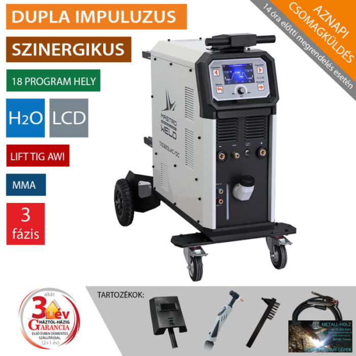 003320L TIG-320 L AC/DC HEGESZTŐ INVERTER - Image 1