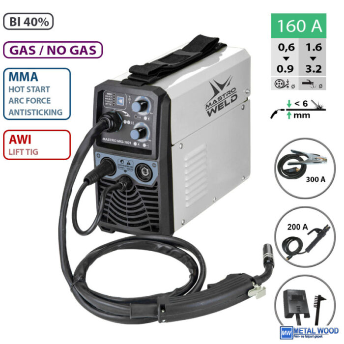 MASTRO MIG-1601 MULTIFUNKCIÓS HEGESZTŐ INVERTER - Image 1