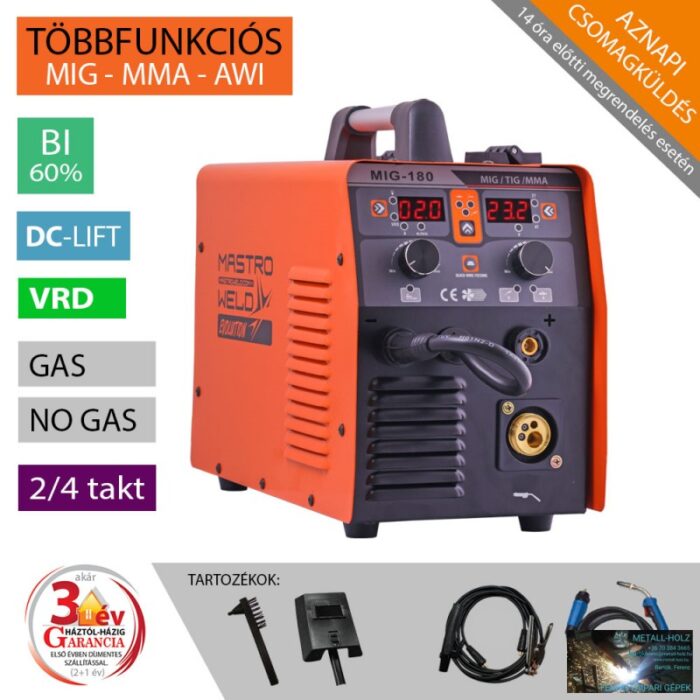006180LI MIG-180 LI HEGESZTŐ INVERTER - Image 1