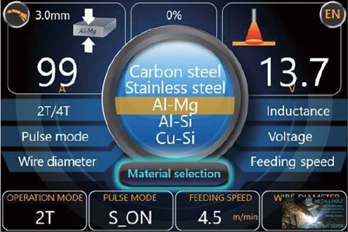 MIG-200 L DUALPULSE HEGESZTŐ INVERTER - Image 3