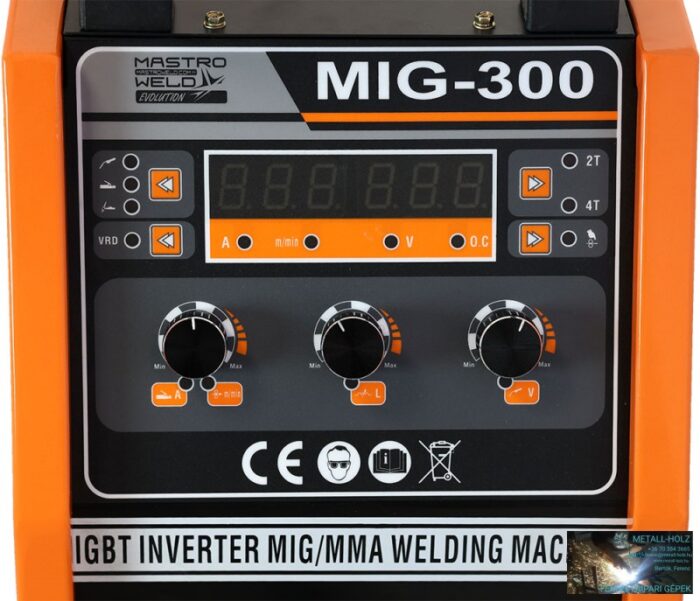 MIG-300 HEGESZTŐ INVERTER - Image 3