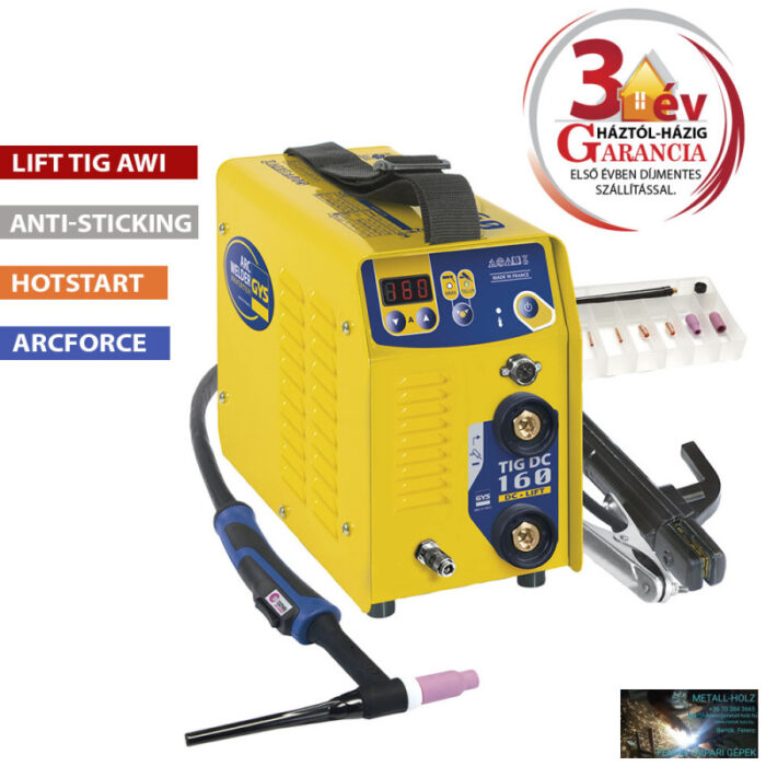 GYSMI TIG 160 DC-LIFT HEGESZTŐ INVERTER - Image 1