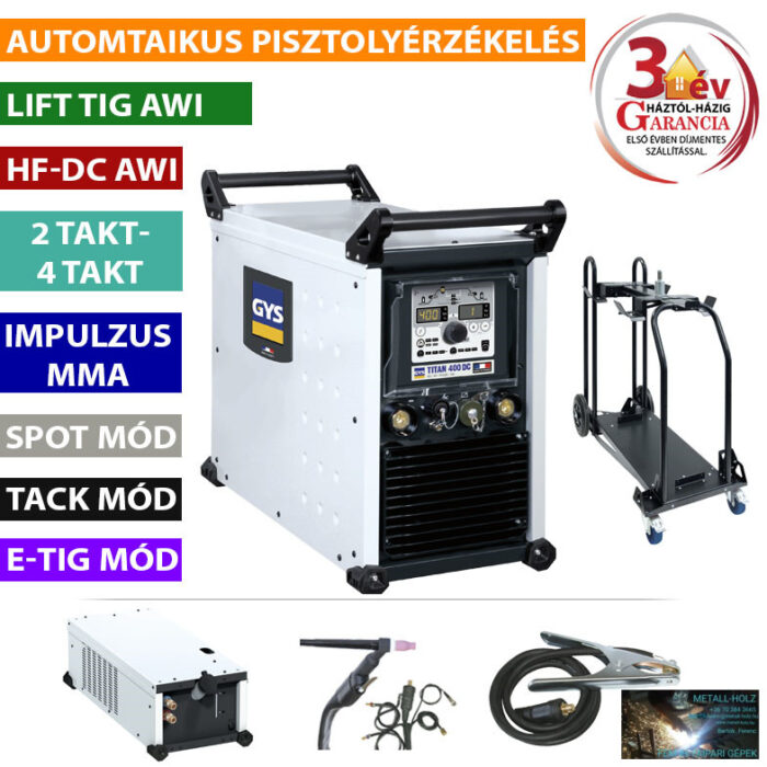 TIG TITAN 400 DC WL PACK - Image 1