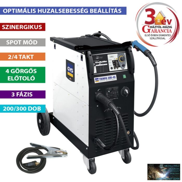 TRIMIG 300-4S FOGYÓELEKTRÓDÁS "CO" GÉP - Image 1