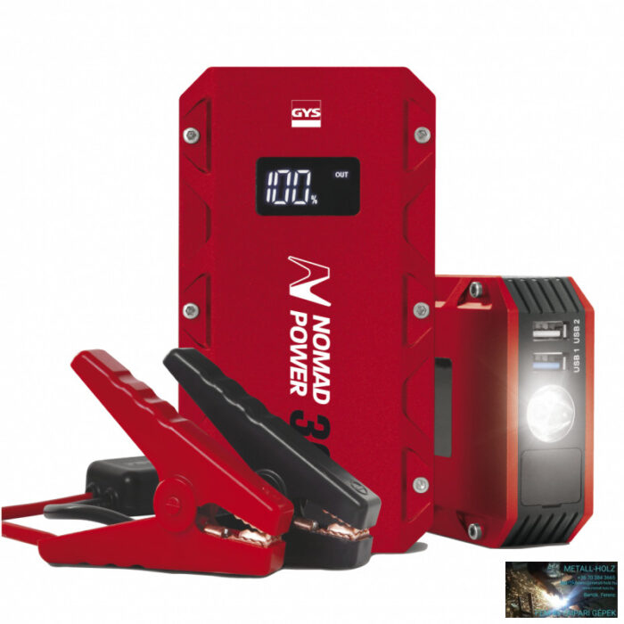 NOMAD POWER 300 LÍTIUMION AKKUMULÁTOROS INDÍTÓ - Image 7