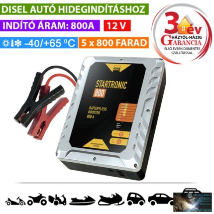 STARTRONIC 800 SZUPERKONDENZÁTOROS INDÍTÓ