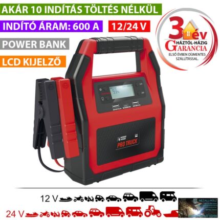 NOMAD POWER PRO TRUCK LÍTIUMION AKKUMULÁTOROS INDÍTÓ