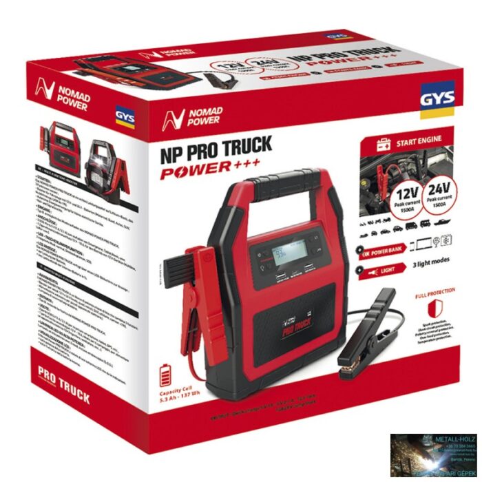 NOMAD POWER PRO TRUCK LÍTIUMION AKKUMULÁTOROS INDÍTÓ - Image 5