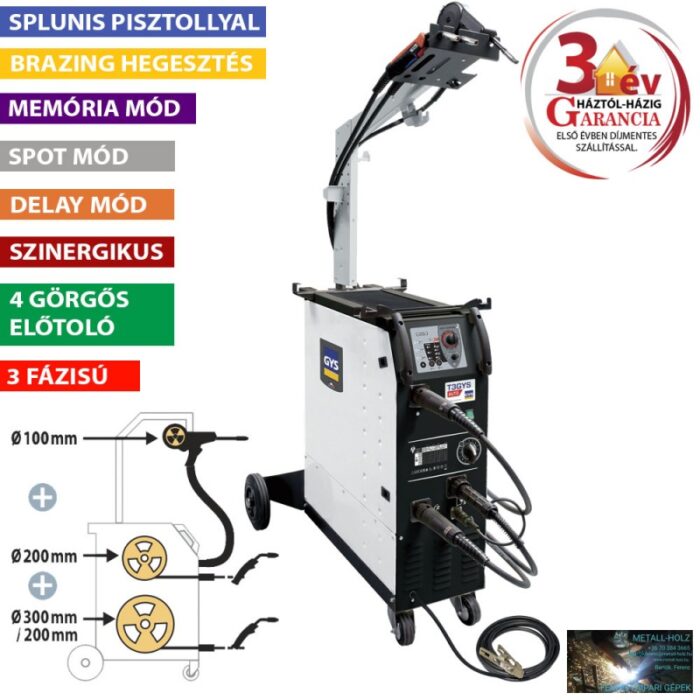 032958 T3 GYS AUTO TARTOZÉOKKAL - Image 1