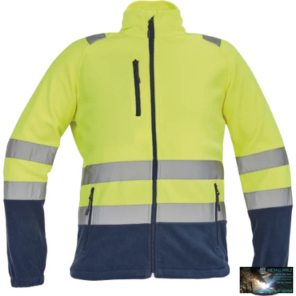 THD-SEVILLA HV POLÁR PULÓVER SÁRGA/NAVY