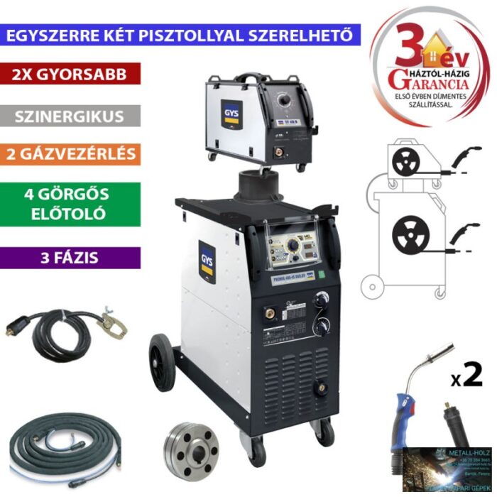 PROMIG 400-4S DUO DV "ACÉL" ÉS "ALU" PACK - Image 1