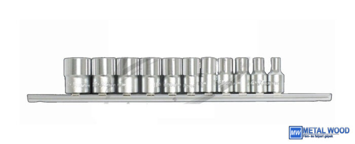 040101-0213 HANS 1/4" dugókulcsfej készlet Metrikus 11r. 4-14mm 2611M - Image 1