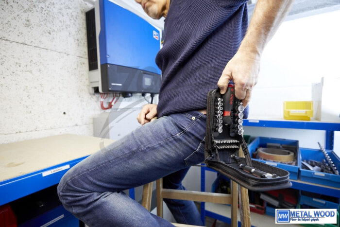 WIHA 1/4" dugókulcs és bit készlet 39r. övcsipeszes táskában 333-94/No.44684 - Image 4