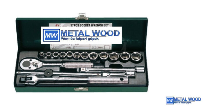 HANS 3/8" dugókulcs készlet 17r. 7-19mm 3617M - Image 1