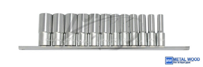 040102-0146 HANS 3/8" hosszú dugókulcsfej készlet 12r. 8-19x63mm 3612MD - Image 1