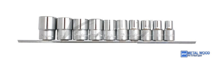 HANS 1/2" dugókulcsfej készlet 10r. 10-24mm 4610M - Image 1