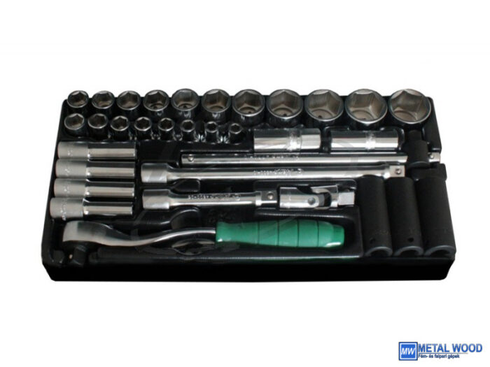 HANS 1/2" dugókulcs készlet 34r. 8-34mm TT-4634 fiókmodul - Image 1
