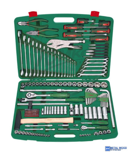 HANS 1/4"+ 1/2" szerszám készlet 158r. TK-158V