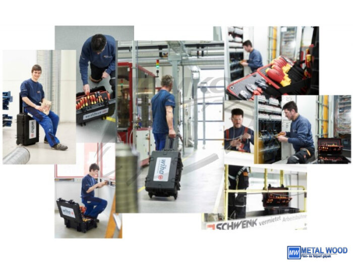 WIHA XL villanyszerelő szerszámkoffer 80r. 9300702/No.40523 - Image 2