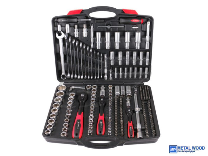 040106-0399 Z-TOOLS 1/4"+3/8"+1/2" szerszám készlet 219r. - Image 1