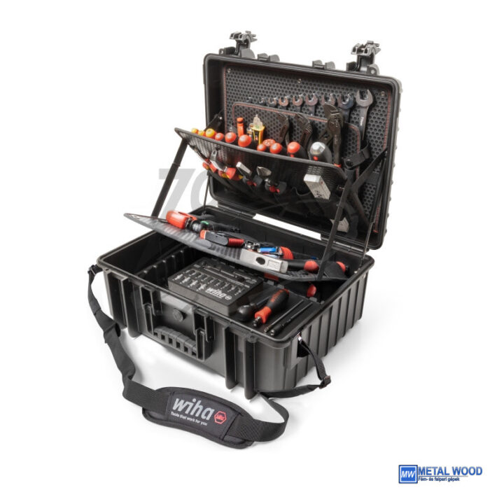 040106-0430 WIHA XL klímaszerelő HVAC szerszámkoffer 113r. 30072201/No.45237 - Image 1
