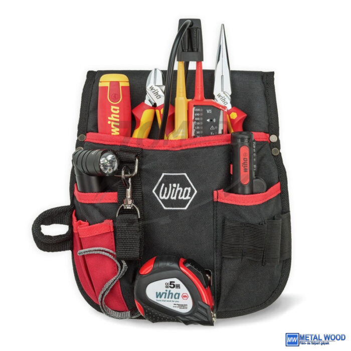 040106-0463 WIHA VDE villanyszerelő szerszámkészlet övtáskában 14r. 9300-50403/No.45419 - Image 1