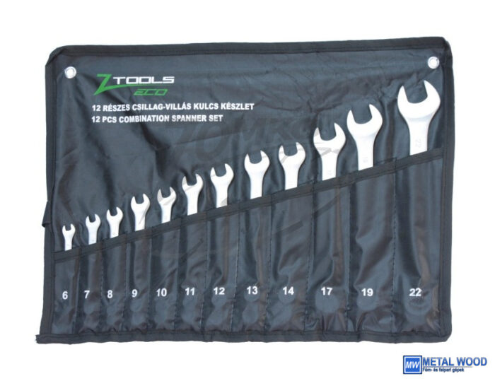Z-TOOLS csillag-villás kulcskészlet elliptikus 12r. 6-22mm CrV - Image 1