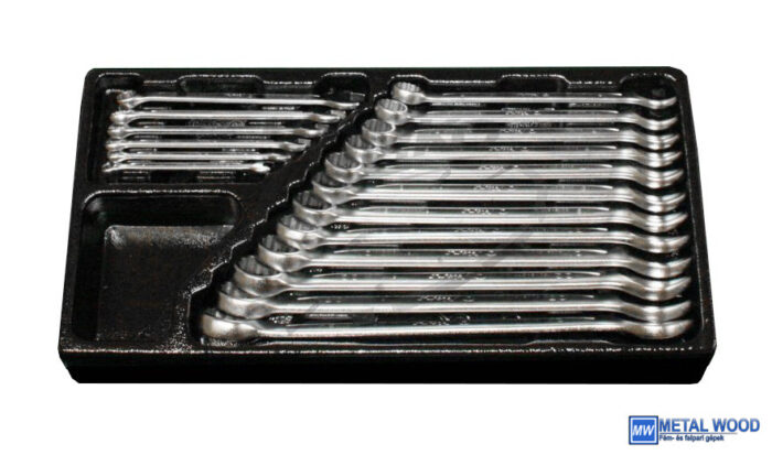 040201-0318 HANS csillag-villás kulcs készlet 19r. 6-24mm TT-29 fiókmodul - Image 1