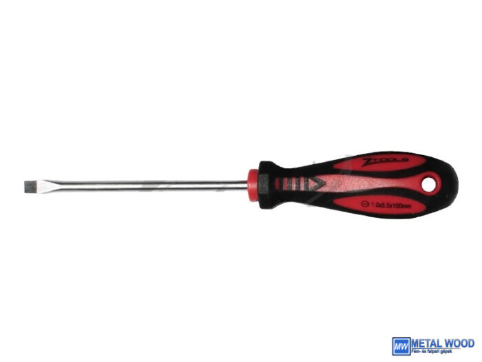 040301-0255 Z-TOOLS Lapos csavarhúzók mágneses CrV - Image 1