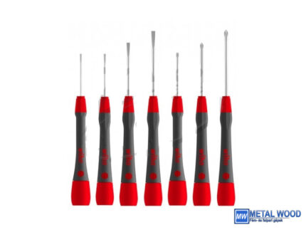 WIHA PicoFinish műszerész csavarhúzó készlet 7r. SL+PH