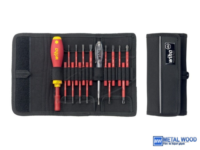 040301-0660 WIHA SoftFinish electric slimVario VDE csavarhúzó készlet 16r. SL+PH+PZ+XE+TX - Image 1