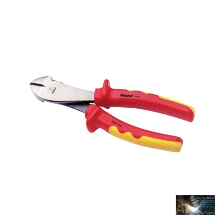 040401-0376 HANS szigetelt oldalcsípő fogó 180mm 1859-7 - Image 1