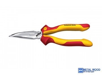 WIHA Professional electric VDE hajlított csőrű telefonfogók