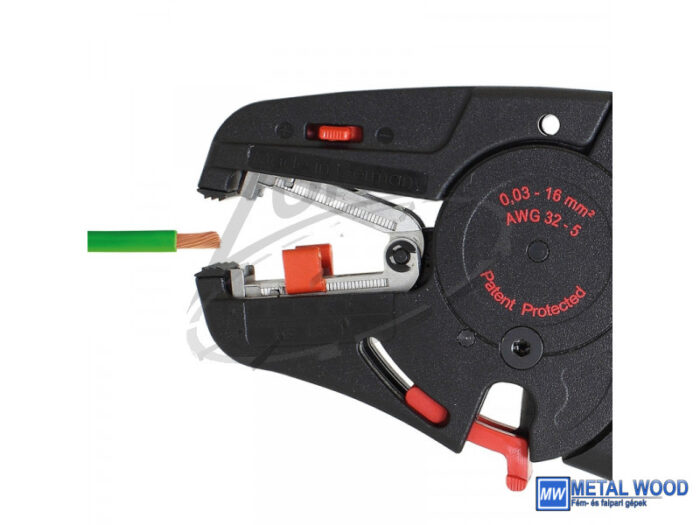 WIHA automata kábelcsupaszító fogó 200 0,03-16,0 AWG 32-5 Z57000106SB/No.42062 - Image 2