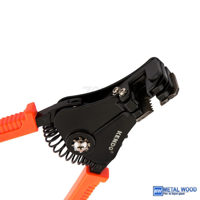 KENDO automata kábelcsupaszító fogó 175mm 1,0-3,2mm2 AWG 18-12 No.11702 - Image 2