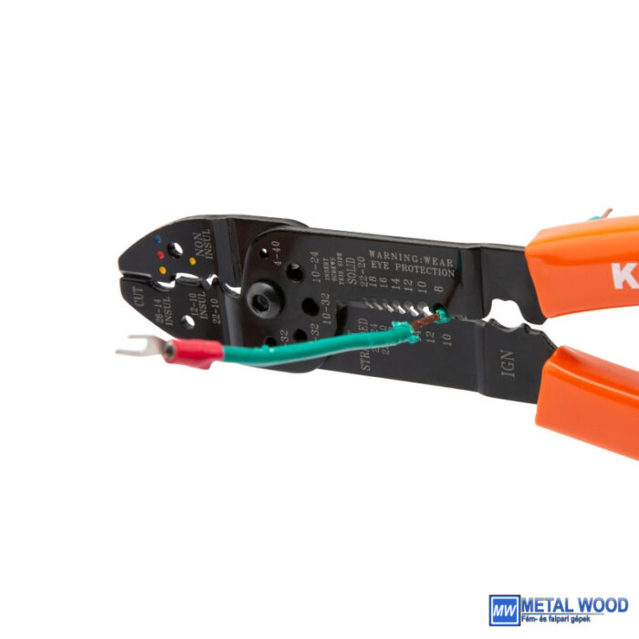 KENDO többcélú saruzó fogó 210mm 0,75-6,0mm2 No.11704 - Image 2