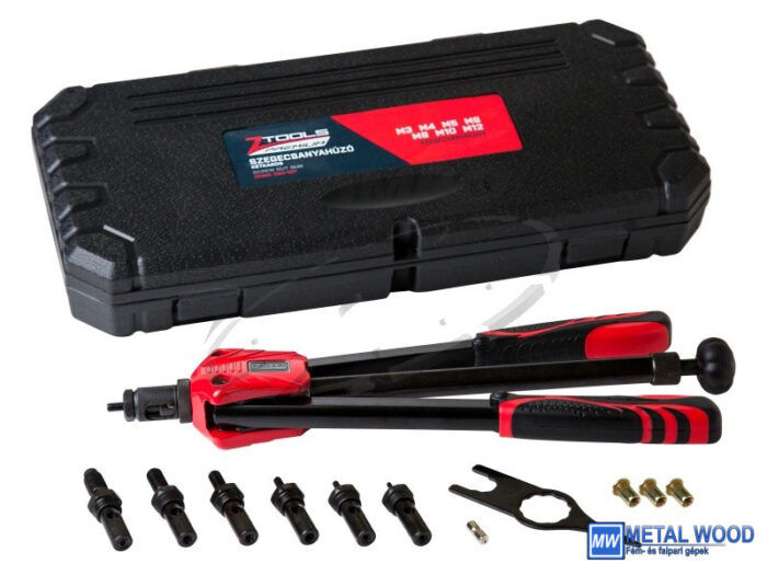 Z-T szegecsanyahúzó kétkaros DHNR 380-12P - Image 2