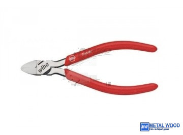 WIHA Classic oldalcsípő fogó műanyagra 15° 125 fazetta nélküli Z15001/No.37402