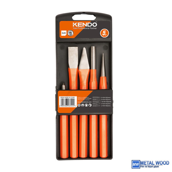 KENDO hidegvágó- és kiütőkészlet 5r. No.26542 - Image 1
