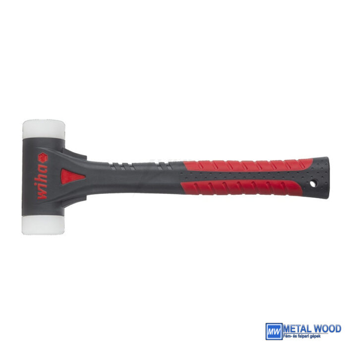 041205-0141 WIHA FibreBuzz cserélhető műanyag fejes sörétes kalapács fehér/fehér 740g d40 SB8041040/No.44598 - Image 1