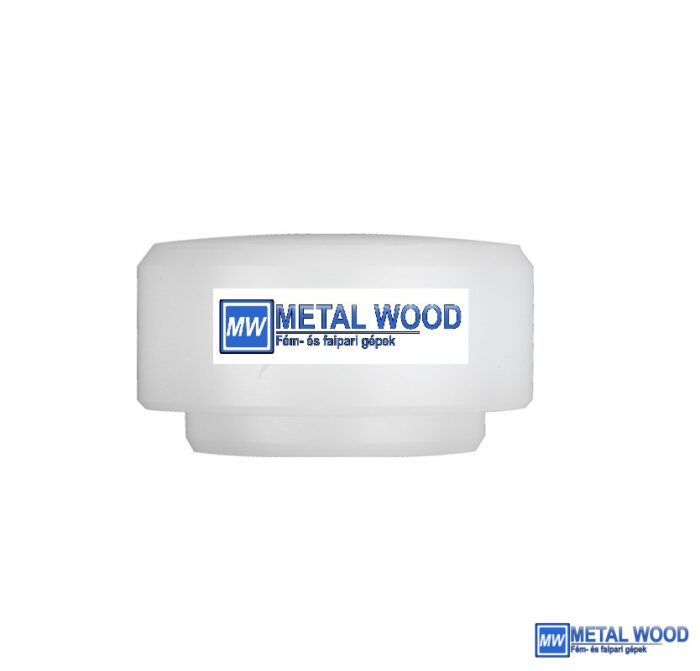 041205-0142 WIHA FibreBuzz cserélhető fejes kalapács pótfej kerek, fehér műa. d40 8041K040/No.44594 - Image 1