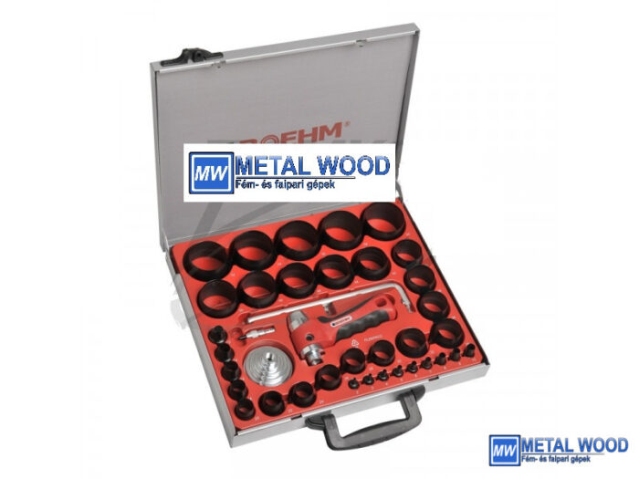 BOEHM tömítéskivágó készlet 34+5r. 2-60/420mm körzővel JLB260PACC - Image 1