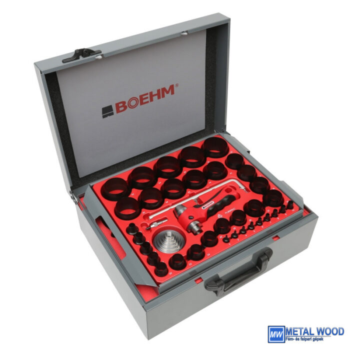 041401-0035 BOEHM XXL tömítéskivágó készlet 54+6r. 2-100/420mm körzővel JLB2100PACC - Image 1