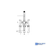 Z-T Csapágylehúzók, 3 körmös - Image 2