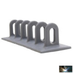 MULTIPAD SZÜRKE LAPOS 6X50X156 MM 3DB/CSOMAG