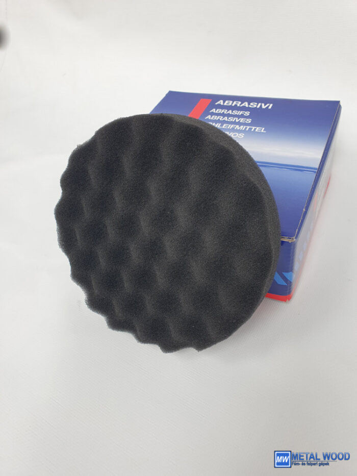 Polír korong fekete 150mm extra puha - Image 1