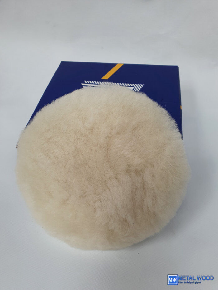Polír gyapjú korong fehér 150mm - Image 1