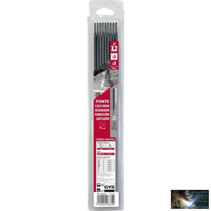 083349 FONTE - 3.20 GYS 9 SZÁL - ÖNTVÉNY HEGESZTŐ ELEKTRÓDA - Image 1